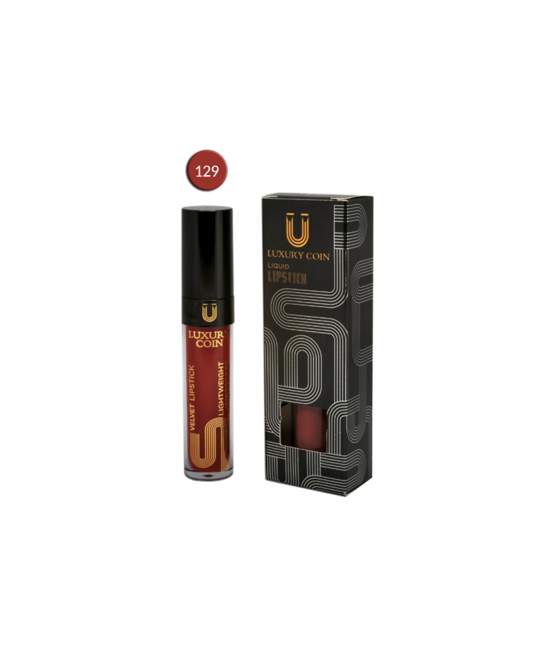 رژلب مایع لاکچری کوین ۱۲۹