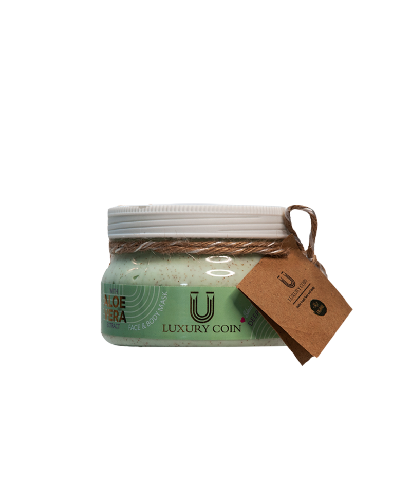 ماسک اسکراب صورت و بدن آلوئه ورا ۳۰۰ گرمی